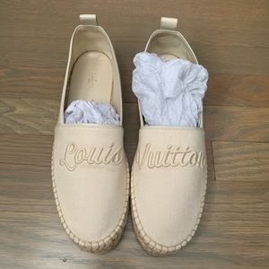 Authentic Louis Vuitton Waterfall Espadrille